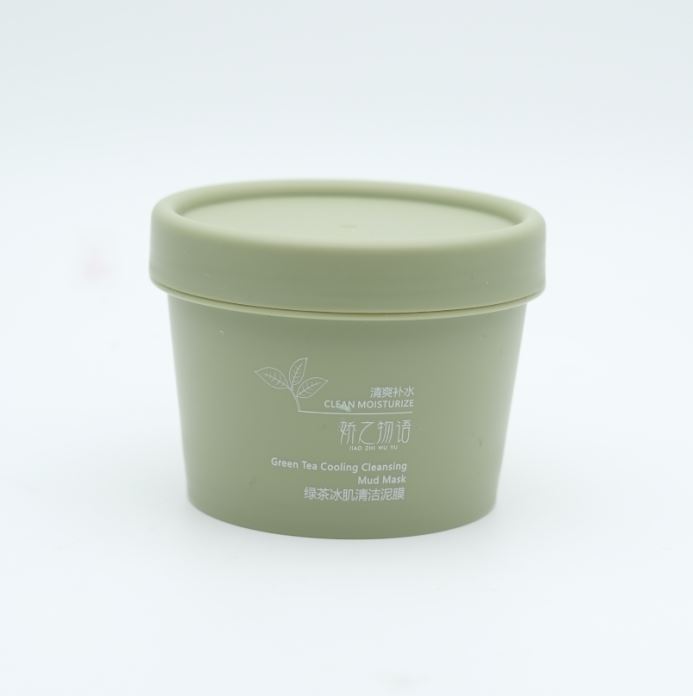 Green tea cleansing mud mask