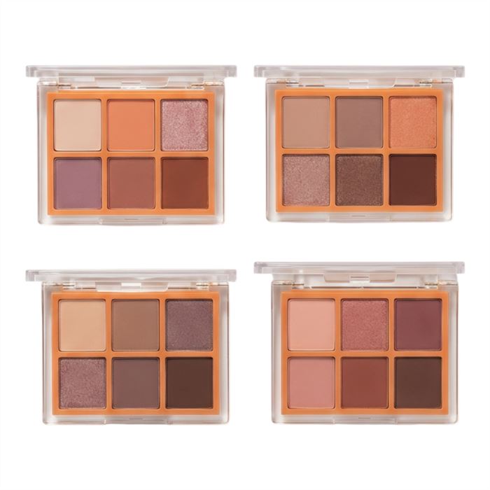 Sunset Orange 6-Pan Eyeshadow Palette