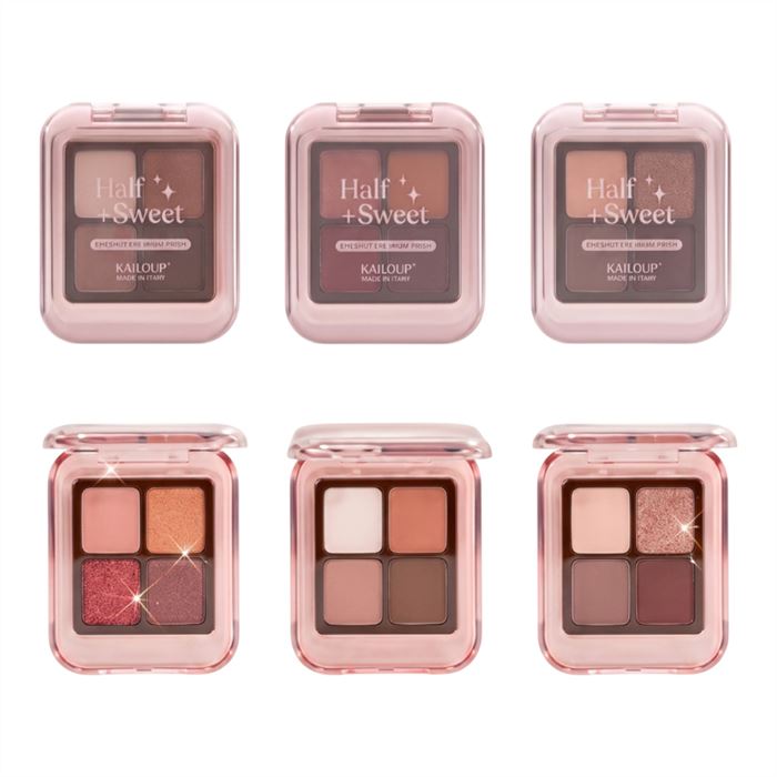 Semi-Sweet 4-Color Mini Square Eyeshadow Palette