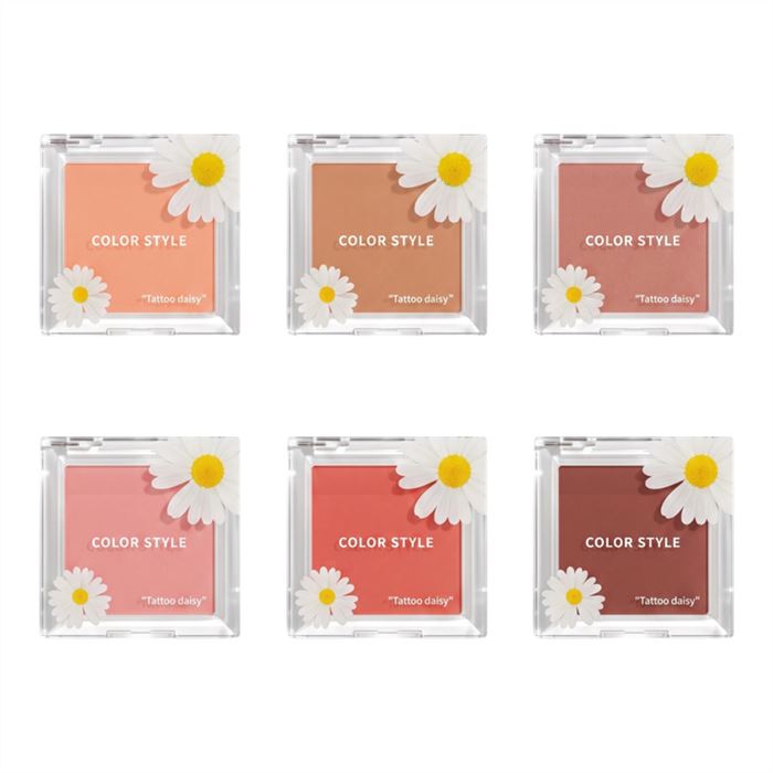 Daisy Transparent Square Blush