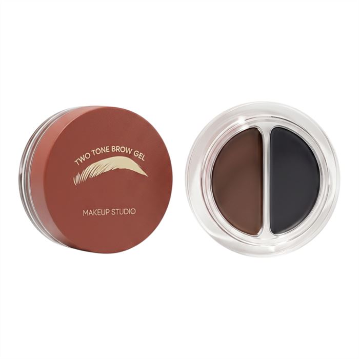 Dual-Tone Eyebrow Cream Palette