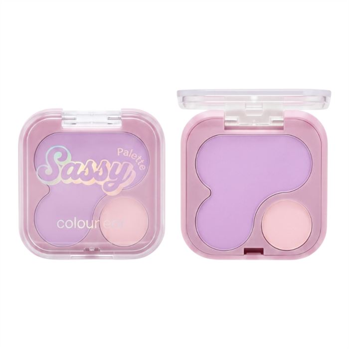 Taro Mist Dual-Color Blush Palette